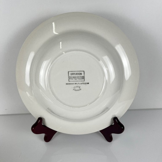 Image 1 of Set van 6 GIEN soepborden, Primefleur creatie, model "Constellation", 1950