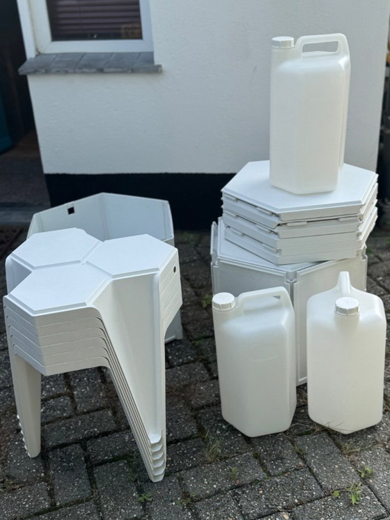 Image 1 of Tavolo e sedie trasformabili Jasp Hexagon di Mensa