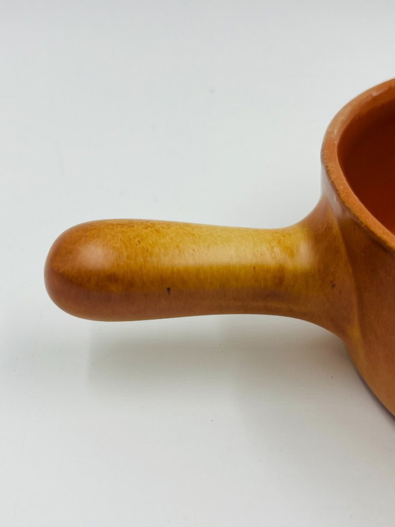 Set of 5 Piral Albisola Terracotta Pieces, Bowls, Ceramic, Other, Brown, Rustic (photo 7 of 14)