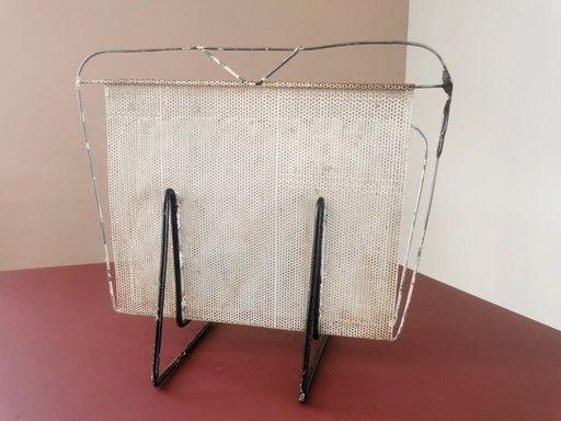 Mathieu Mategot Vintage Magazine Rack