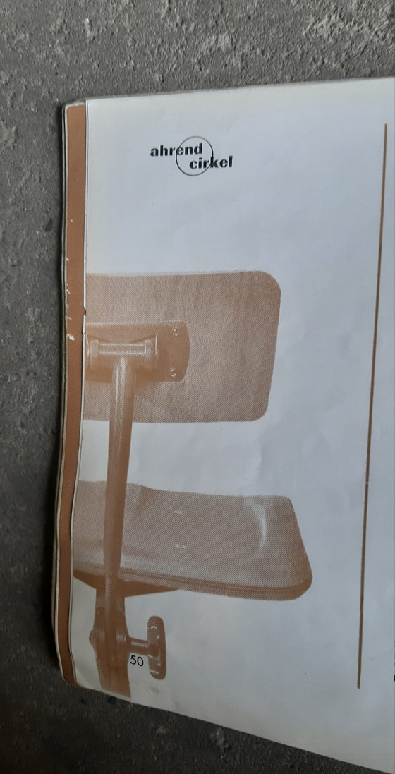 Image 1 of Chaise de bureau vintage 1950 Ahrend the Circle