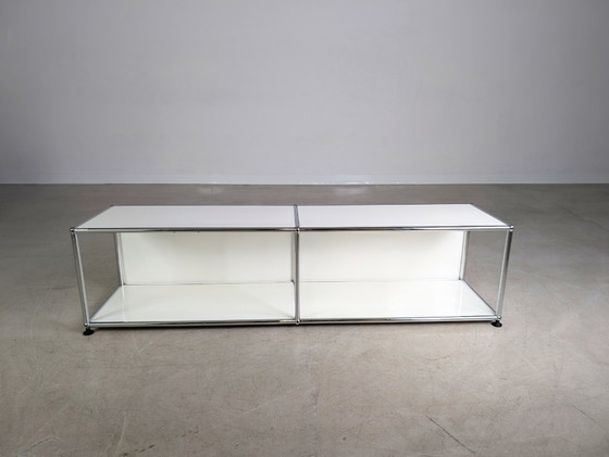 Image 1 of Aparador original USM Haller blanco 1x2 mueble TV cómoda Fritz