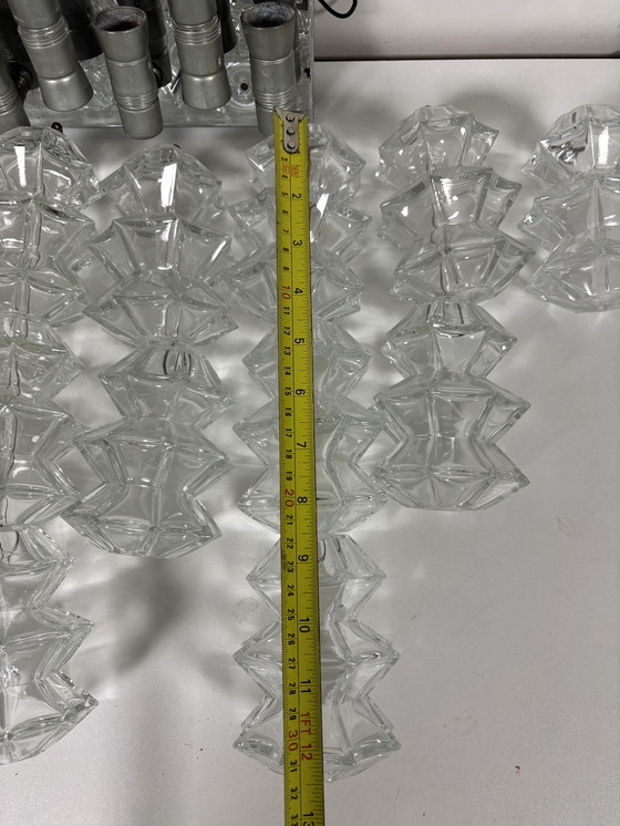 Image 1 of Iconic J.T. Kalmar "Pagoda" Chandelier A Masterpiece of Austrian Design from the 1960s