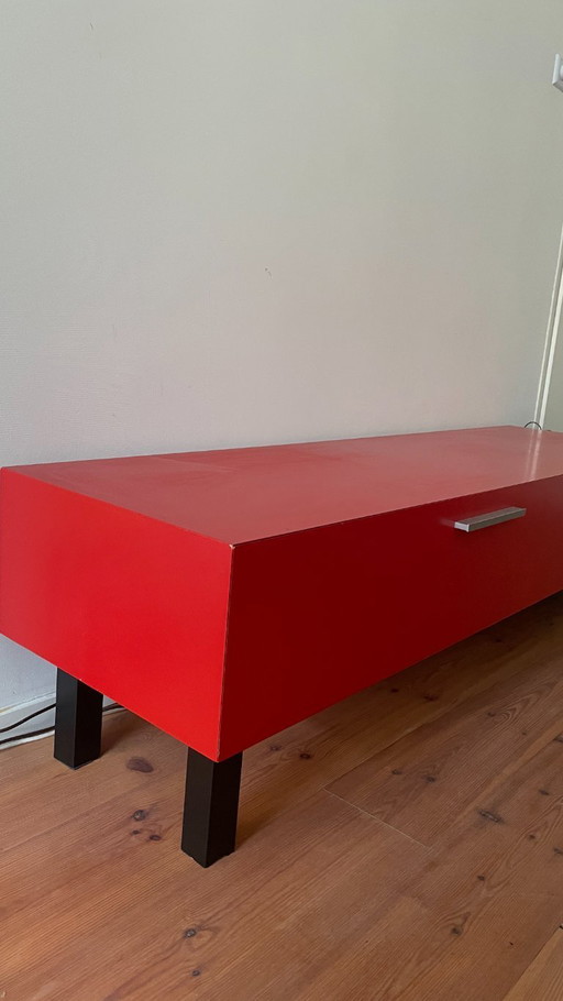 Meuble TV bas fait main