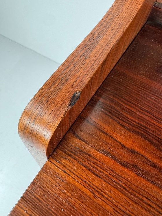 Sekretär-Bücherschrank mit integriertem Schreibtisch, Johannes Sorth, Dänemark, 1966 – Nexø Møbelfabrik (photo 14 of 15)