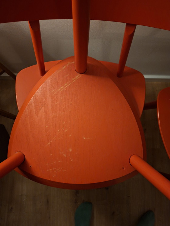 Image 1 of Sillas de diseño Hay J107 de Paul M. Volther. Precio por unidad: 120 € o 500 € por el juego de 5 sillas.