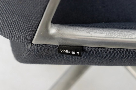 Image 1 of Wilkhahn Graph 301/5 bureaustoel in aluminium en stof