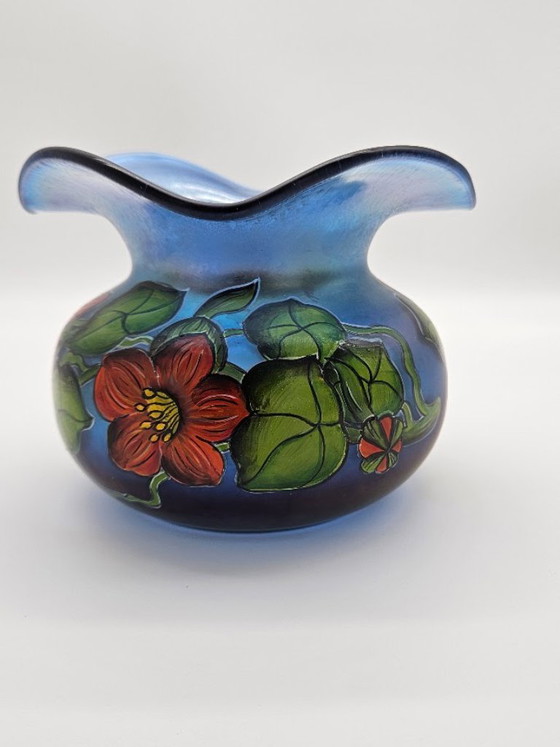 Piccolo Vaso in Vetro Art Nouveau – Glashüttenwerke Buchenau / Betty Hedrich attr. (ca. 1900) – Vasi (photo 5 of 16)