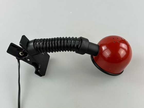 Image 1 of Lampe de table des années 60 70 Lampe à pince Col de cygne Space Age Design Métal