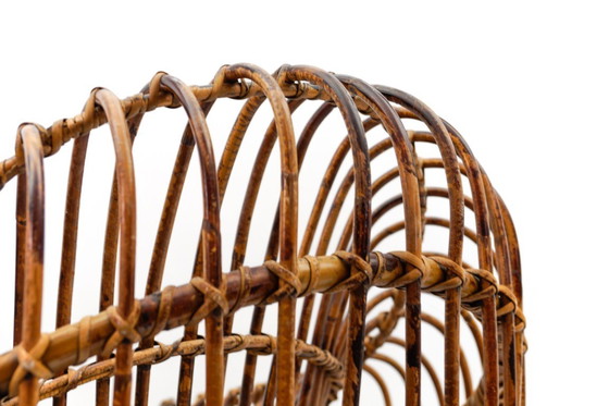 Image 1 of Fauteuil van rotan en bamboe van Janine Abraham & Dirk Jan Rol, jaren 50