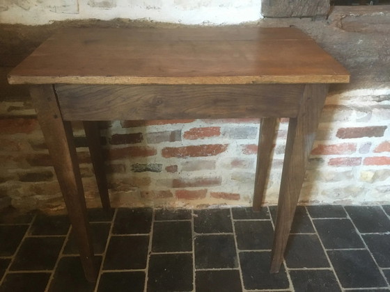 Consola de roble – Vintage (photo 6 of 10)