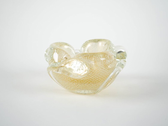 Image 1 of Cenicero de cristal de Murano, años 60, fabricado en Italia.