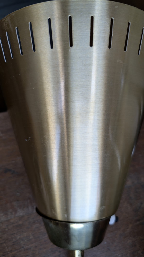 Image 1 of Lampada da parete flessibile in ottone - AJH Svezia, anni '50