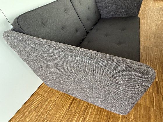 Image 1 of Divano Fredericia Borge Mogensen BM No1 a 2 posti, grigio scuro, come nuovo