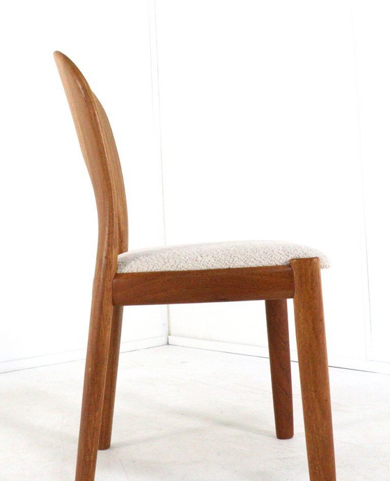 Image 1 of Set di 4 sedie da pranzo Koefoed Morten John Mortensen vintage