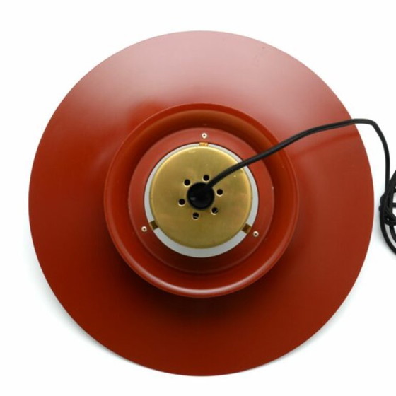 Image 1 of Lampada Vitrika bordeaux, Danimarca anni '60