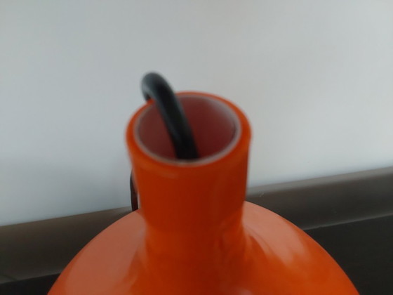 Image 1 of Oranje Venini Massimo Vignelli hanglamp