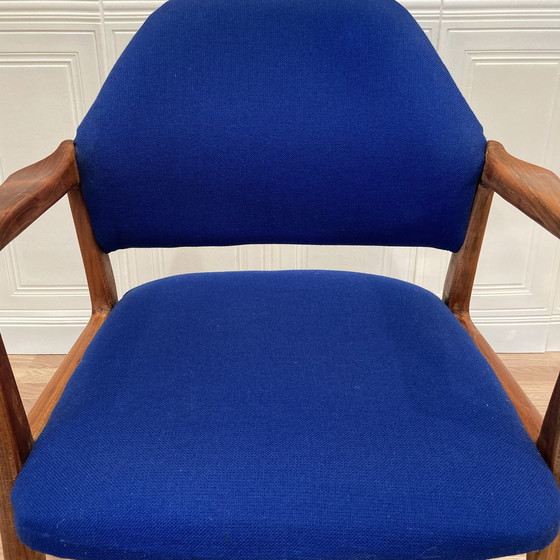 Image 1 of Suite de 4 fauteuils design 1950.