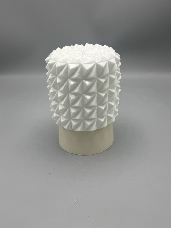 Image 1 of Stylish mid-century corodex ceiling lamp with a sculptural structure