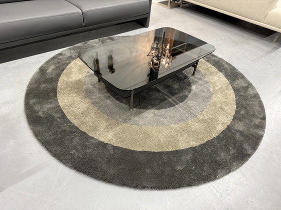 Image 1 of Rolf Benz 8870 Table basse Parssol Verre chêne noir 120x70