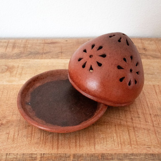 Image 1 of Indonesian Sasak Earthenware Tealight Holder