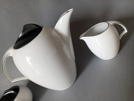 Image 1 of Zeldzaam theeservies in space-age/modernistische stijl van Winterling, Beieren, Duitsland, 1980.