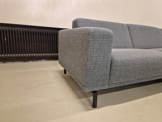 Image 1 of Montel Star - Canapé d'angle - Gris - Pouf - Design - Canapé en forme de U