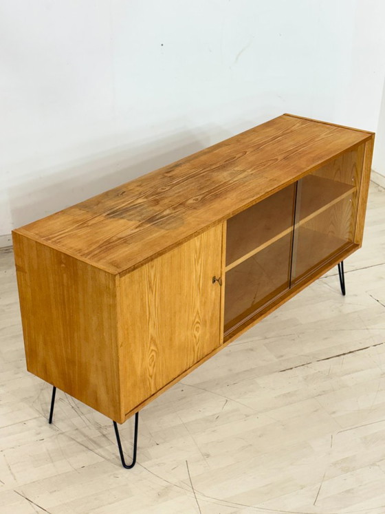 Hellerau Series 602 Sideboard by Franz Ehrlich – Living Room Cabinet – Chest of Drawers – Wood (photo 8 of 13)