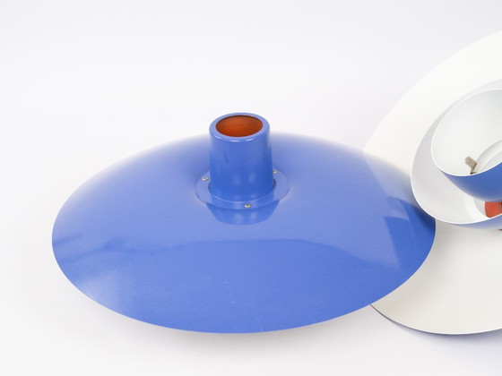 Image 1 of Pair of 2 Danish vintage pendant lamps PH 4/3 by Poul Henningsen, Louis Poulsen, 1966