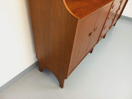 Image 1 of Scandinavian vintage 3-piece teak bookcase from the 60s