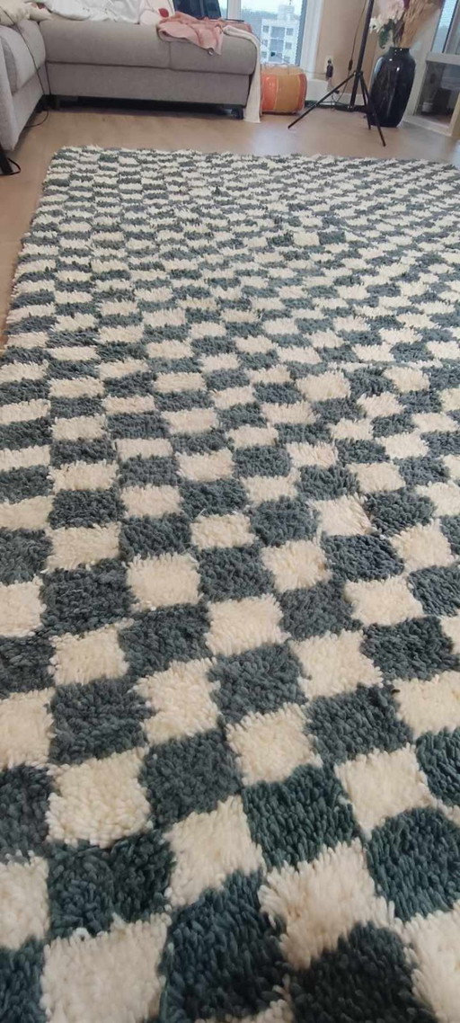 Berber carpet rug new wool moroccan Carpet - 310 x 202 cm 300 x 200 m Type B12.6