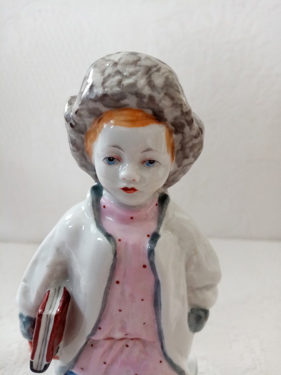 Image 1 of Figurine Porcelaine Russe Pilipok/LFZ Lomonosov 50/60s (15cm)