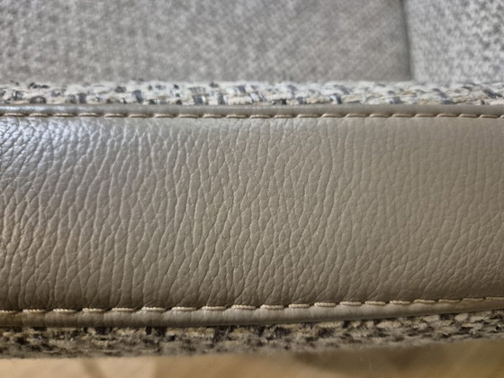 Image 1 of 2x Showroom Modelle Montel Bliss Sessel - Stoff - Leder