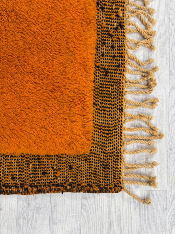 Traditional Orange Natural Wool Rug 1.5/2.5 m, Aime Té, Rugs & carpets, Beige (photo 4 of 7)