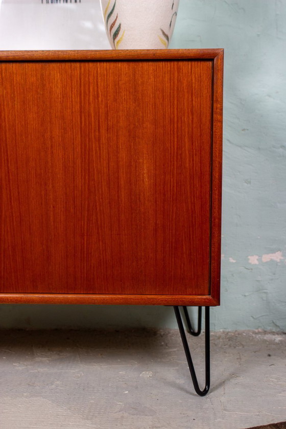 Image 1 of Vintage teak chest of drawers sideboard cabinet mid century 60s