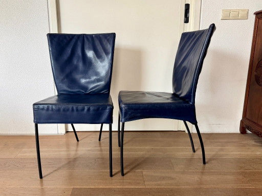 6 chaises Montis modèle Spica – eetkamerstoelen, Leather (photo 2 of 5)