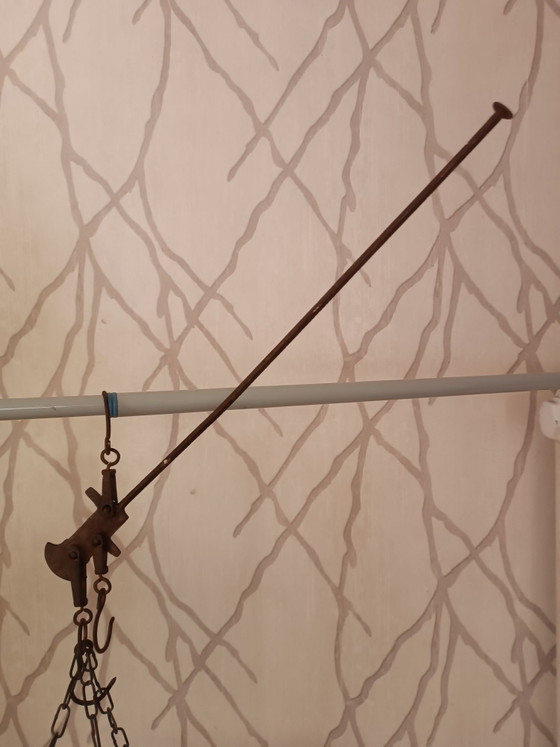 Antique scale, Decorative Objects, Iron, Metal, Brown (photo 4 of 8)