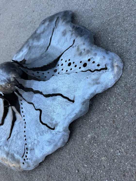 Image 1 of Handcrafted wrought iron wall sculpture