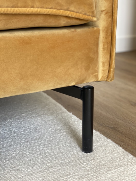 Image 1 of Polspotten PPno.2 Divano + Pouf Edizione Speciale – Velluto Ocra