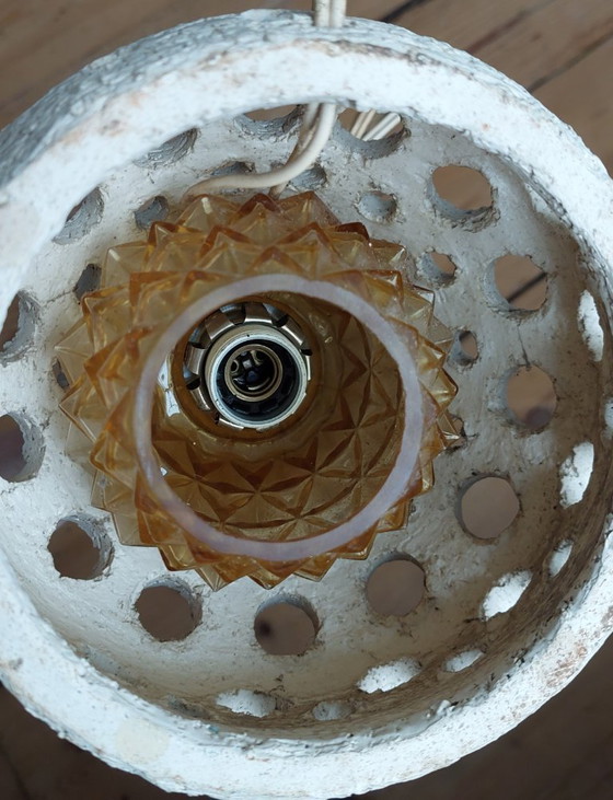 Image 1 of Pied de lampe danois du milieu du XXe siècle, en céramique