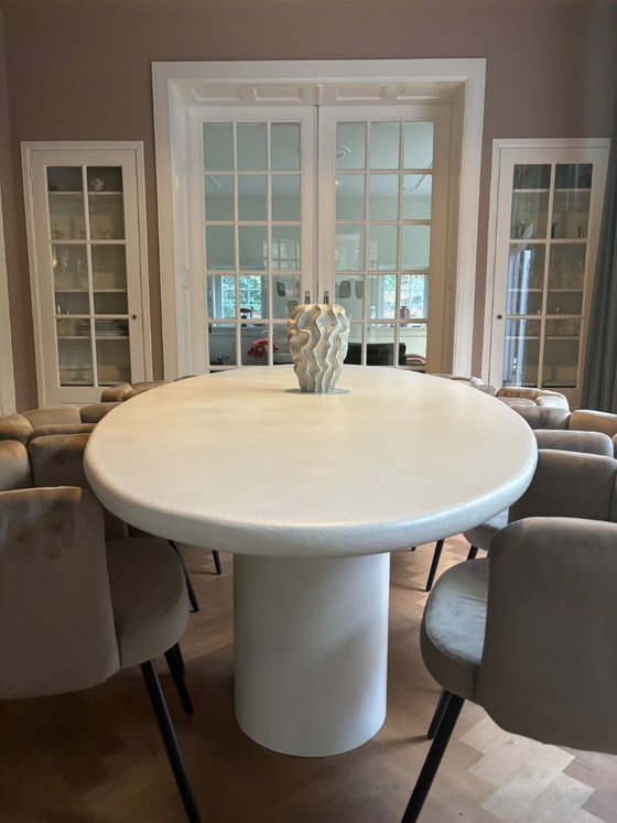 Image 1 of Mortex oval dining table