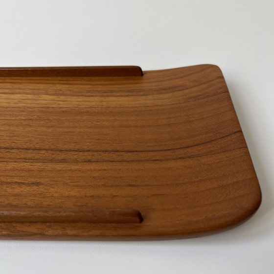 Image 1 of Teak tray by Söwe Konst – Sweden, 1960s