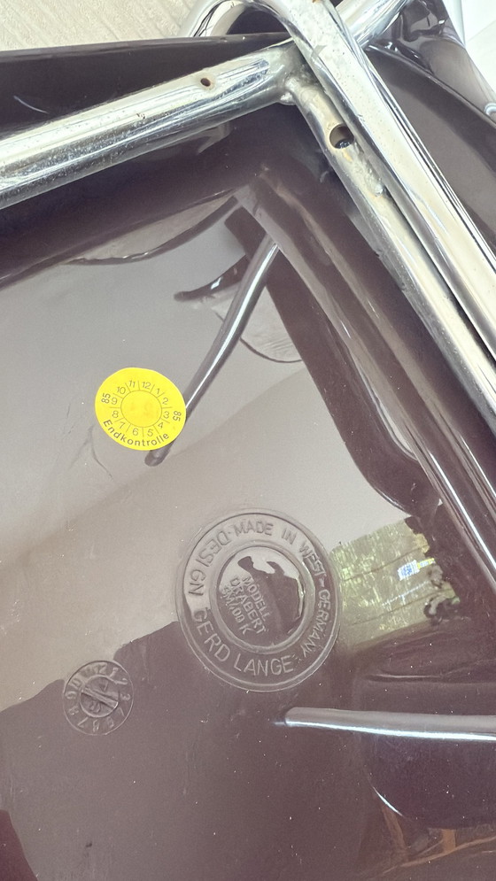 Image 1 of Four vintage bucket chairs SM400K from Drabert designed by Gerd Lange