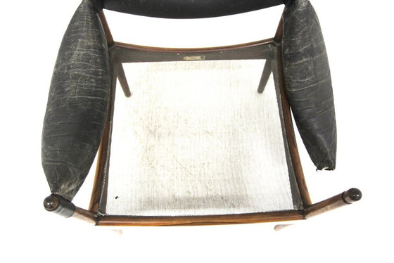 Sessel Modus von Kristian Vedel für Søren Willadsen Møbelfabrik, Dänemark, 1960er Jahre, Leder (Foto 4 von 12)