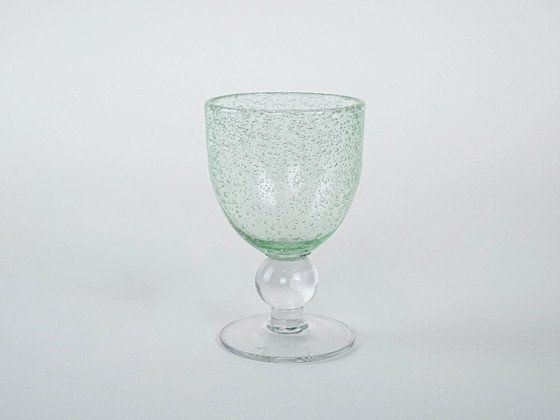 Image 1 of Set di bicchieri da champagne a bolle, design italiano, anni '70, produzione: Italia