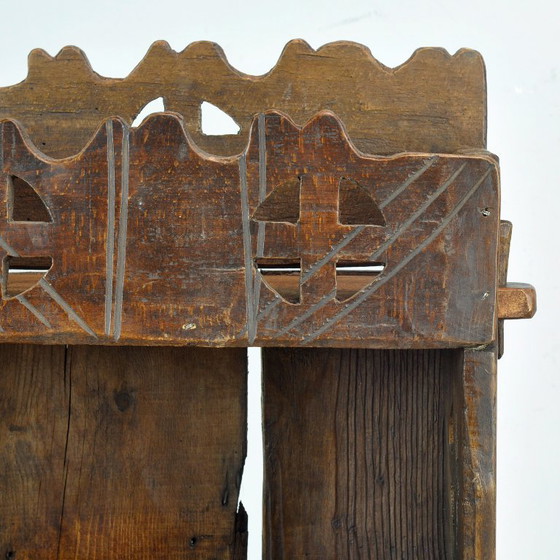 Cabinet d'art populaire roumain, vers 1950 – Meubles de rangement, Wood (photo 9 of 11)