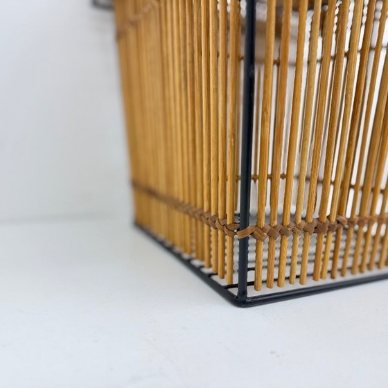 Image 1 of Set of 2 Storage Baskets by Dirk van Sliedregt for Rohé, Netherlands 1960s