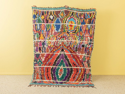 Boucherouite vintage, tapis berbère, 167 X 233