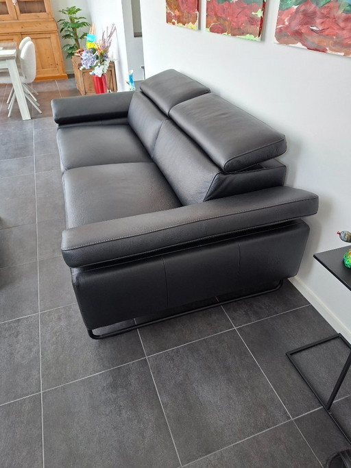 Lederen Design Zetel
