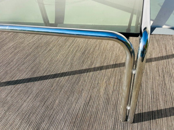 Image 1 of Pair of chrome coffee tables # Vintage 70s # Living Room Tables